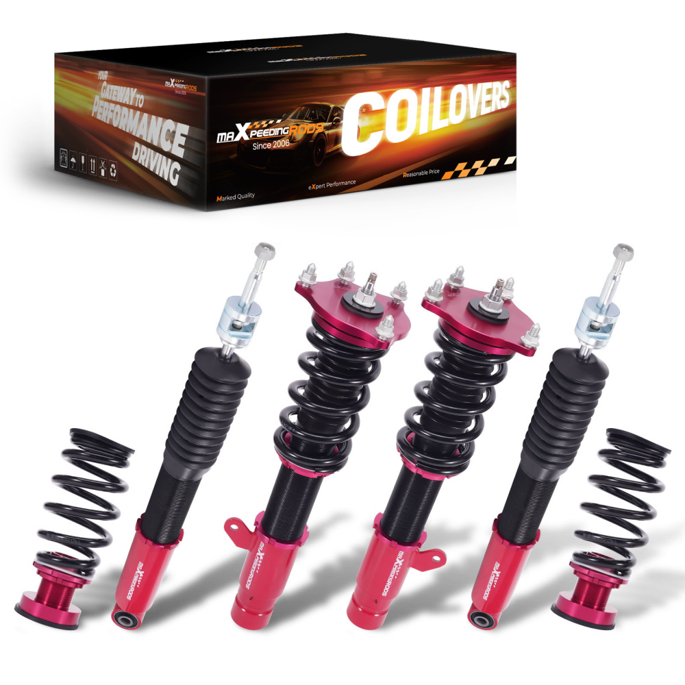 24 Way Adjustable Damper Coilovers Suspension Kit compatible for Honda Accord 18-21 w/o ADS