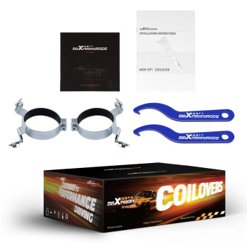 Compatible for Honda Accord 1994-1997 compatible for Acura CL 97-99 Adj. Height Shock Strut Coilovers Blue lowering kit