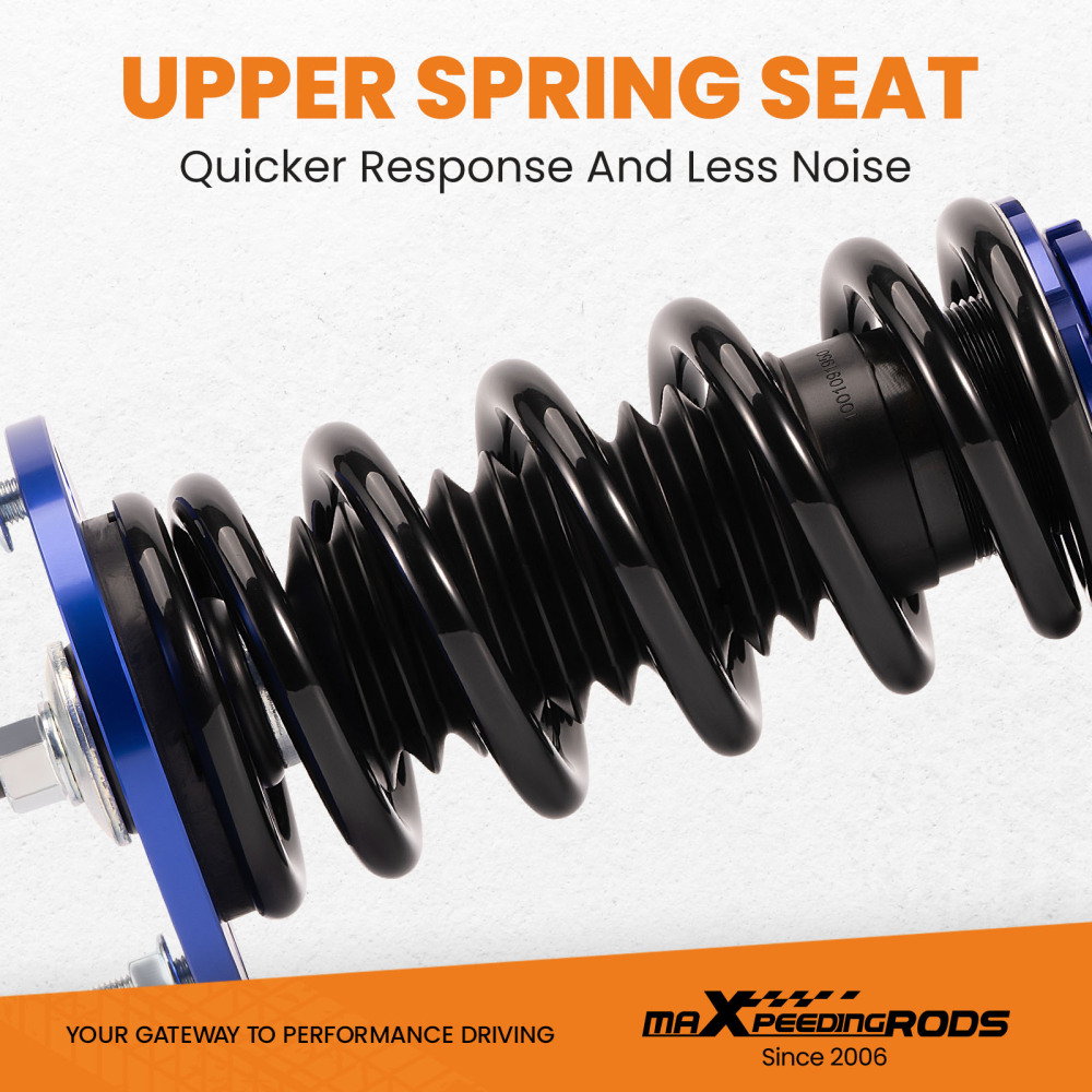 Compatible for Honda Accord 1994-1997 compatible for Acura CL 97-99 Adj. Height Shock Strut Coilovers Blue lowering kit