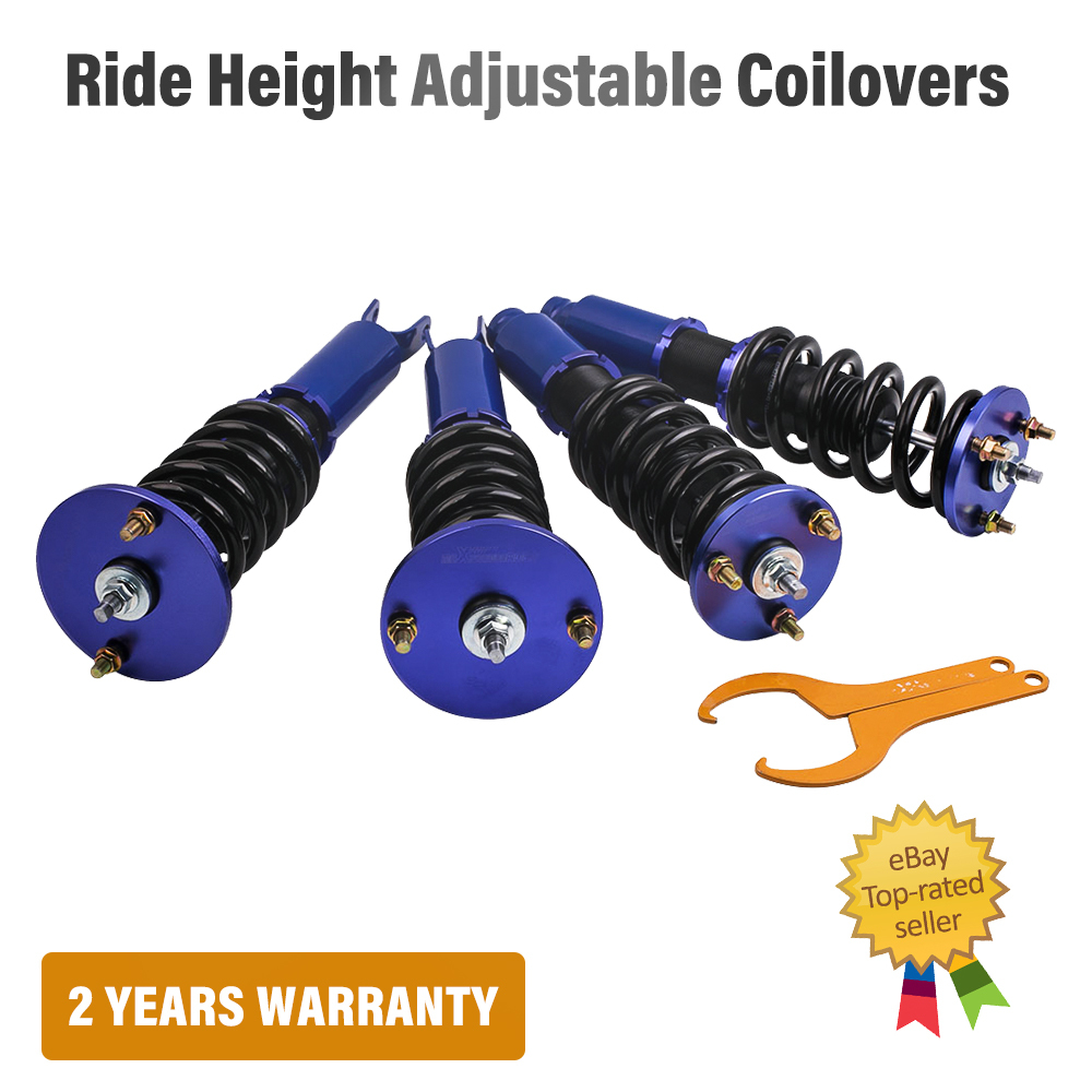Height Adjustment Coilovers Suspension compatible for Honda Accord DX/EX/LX CD5 CD7 94-97