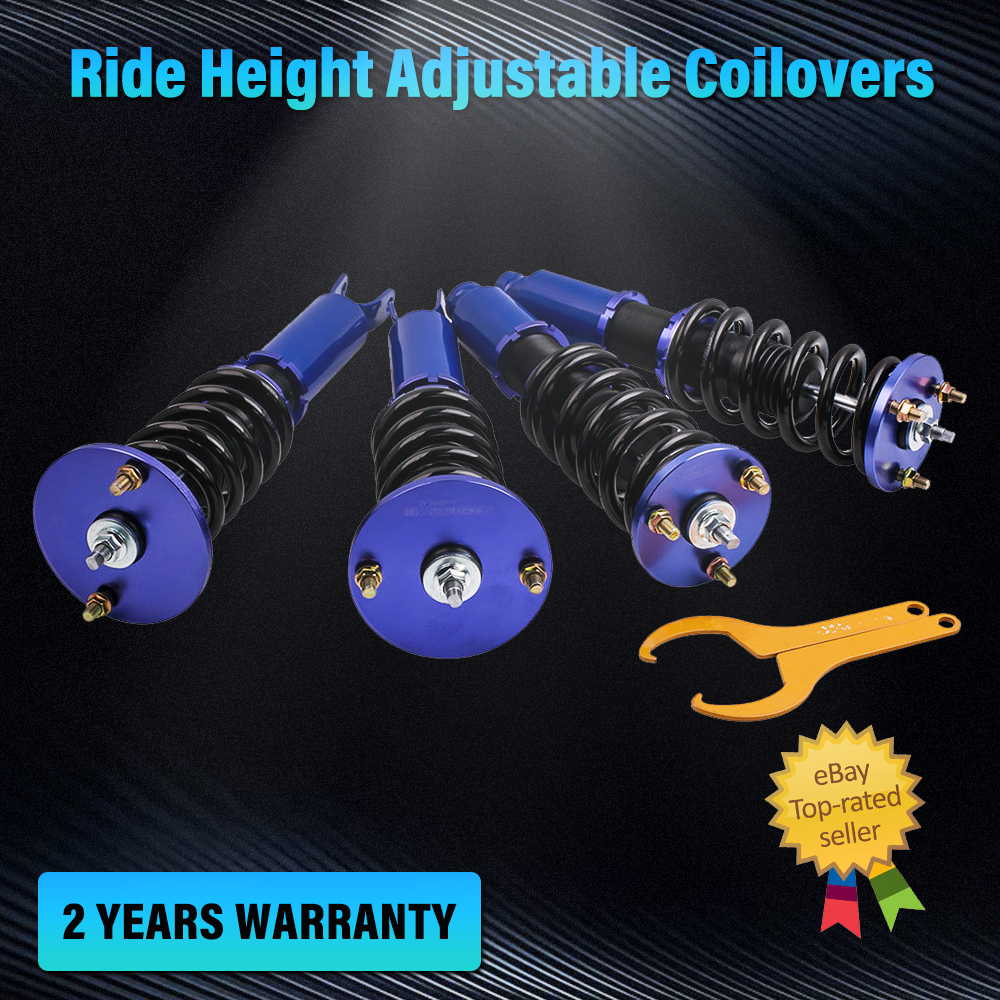 Height Adjustment Coilovers Suspension compatible for Honda Accord DX/EX/LX CD5 CD7 94-97