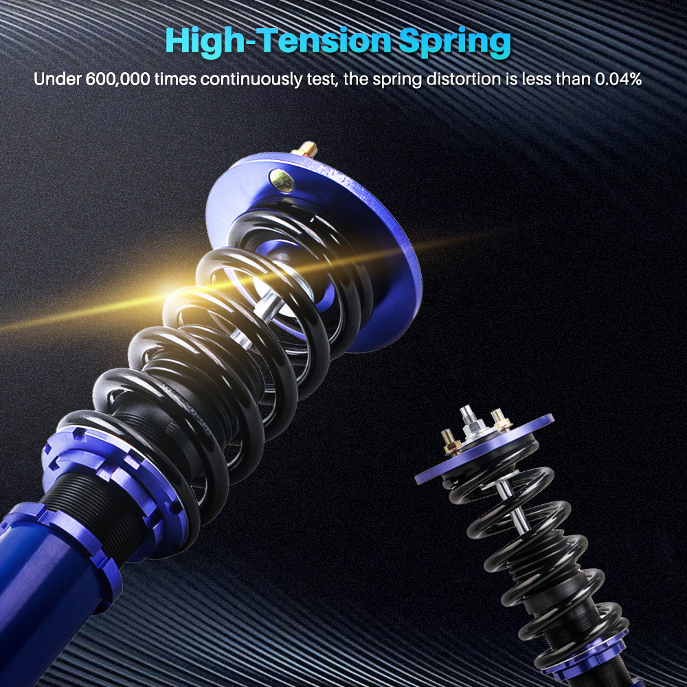 Height Adjustment Coilovers Suspension compatible for Honda Accord DX/EX/LX CD5 CD7 94-97