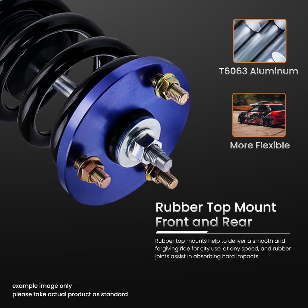 Height Adjustment Coilovers Suspension compatible for Honda Accord DX/EX/LX CD5 CD7 94-97