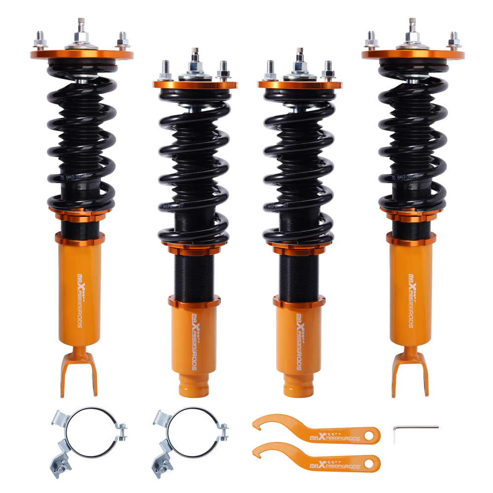 Combinés Filetés Amortisseur compatible pour Honda Accord DX/EX/LX CD5 CD7 1994-1997 /Compatible pour Acura CL YA1 1997-1999kit dabaissement