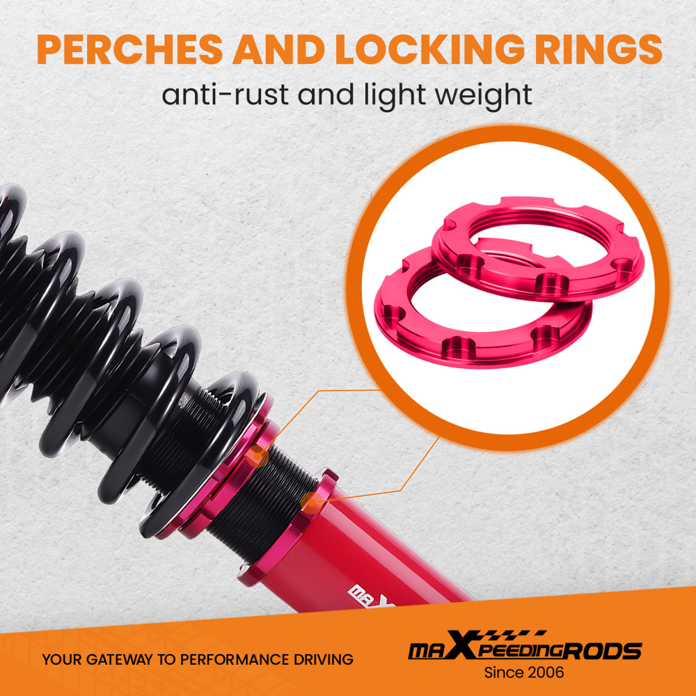 Compatible for Honda Accord 94-97 compatible for Acura 97-99 CB CD Adj Height Shocks Racing Coilovers lowering kit