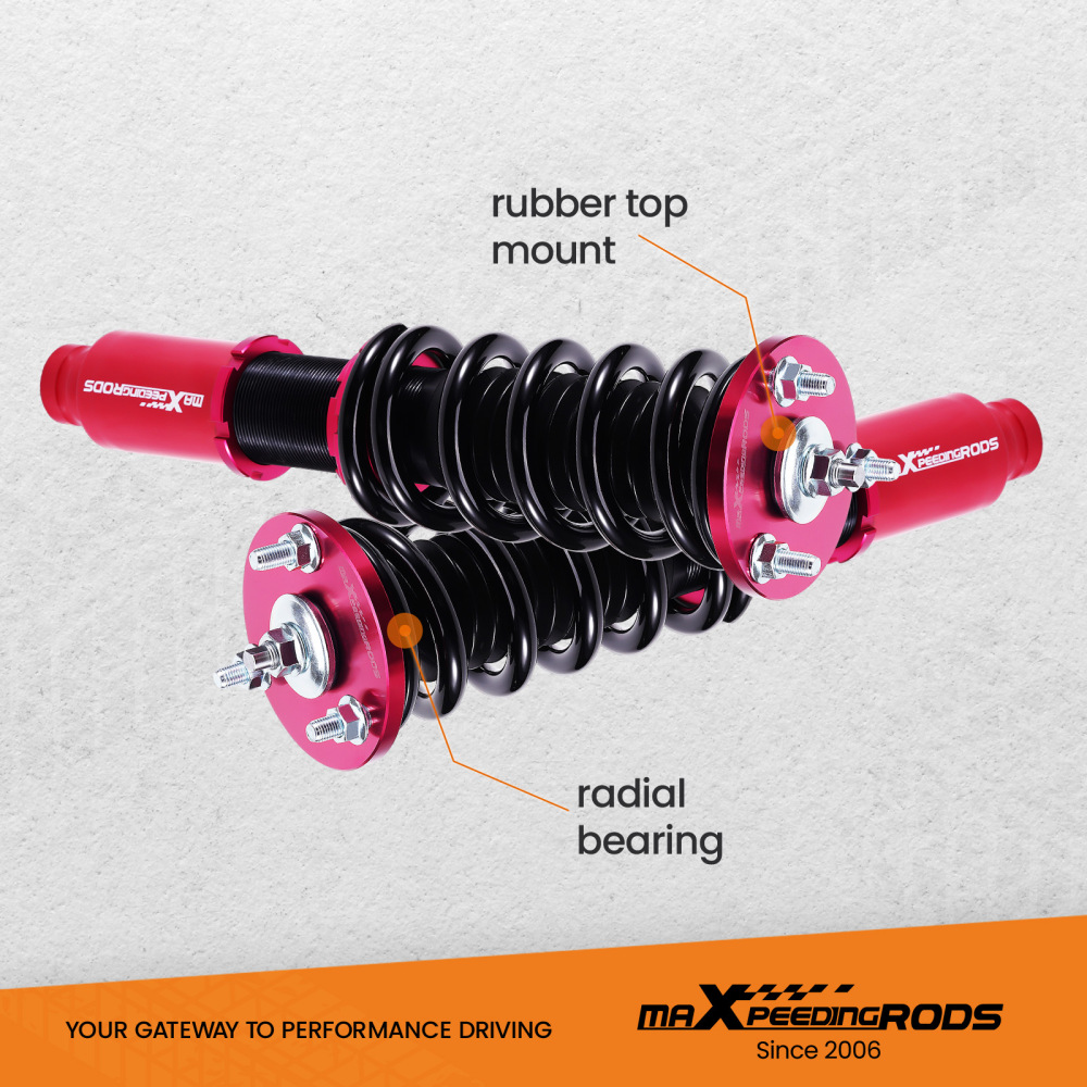 Compatible for Honda Accord 94-97 compatible for Acura 97-99 CB CD Adj Height Shocks Racing Coilovers lowering kit