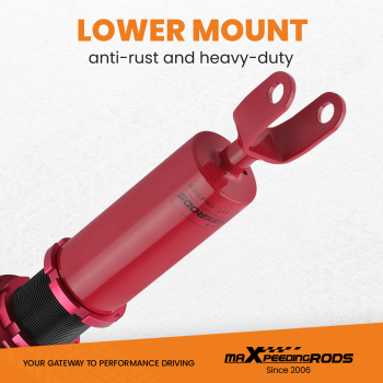 MaXpeedingrods Front 24 Way Damper Coilovers compatible for Honda Accord 90-97 Shock Struts