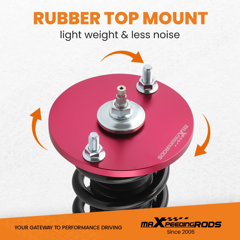 MaXpeedingrods Front 24 Way Damper Coilovers compatible for Honda Accord 90-97 Shock Struts