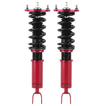 Racing Coilovers compatible for Honda Accord 90-97 compatible for Acura 97-99 CB CD 24 Ways Damper Shocks Lowering Kit