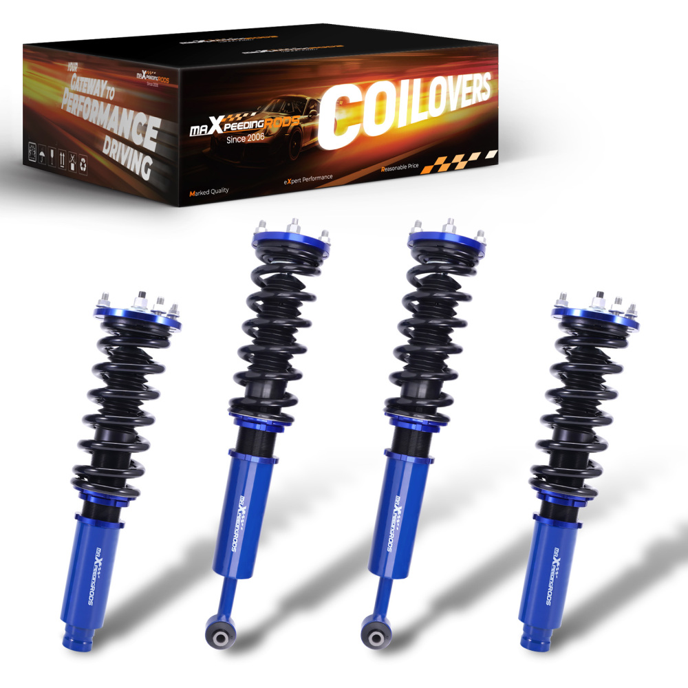 1998 - 2003 compatible for Honda Accord compatible for Acura Adjustable Coilovers Suspension Kit