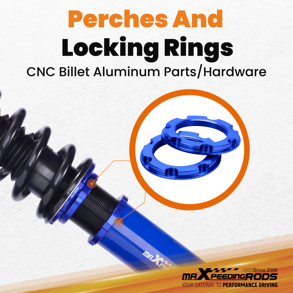 1998 - 2003 compatible for Honda Accord compatible for Acura Adjustable Coilovers Suspension Kit