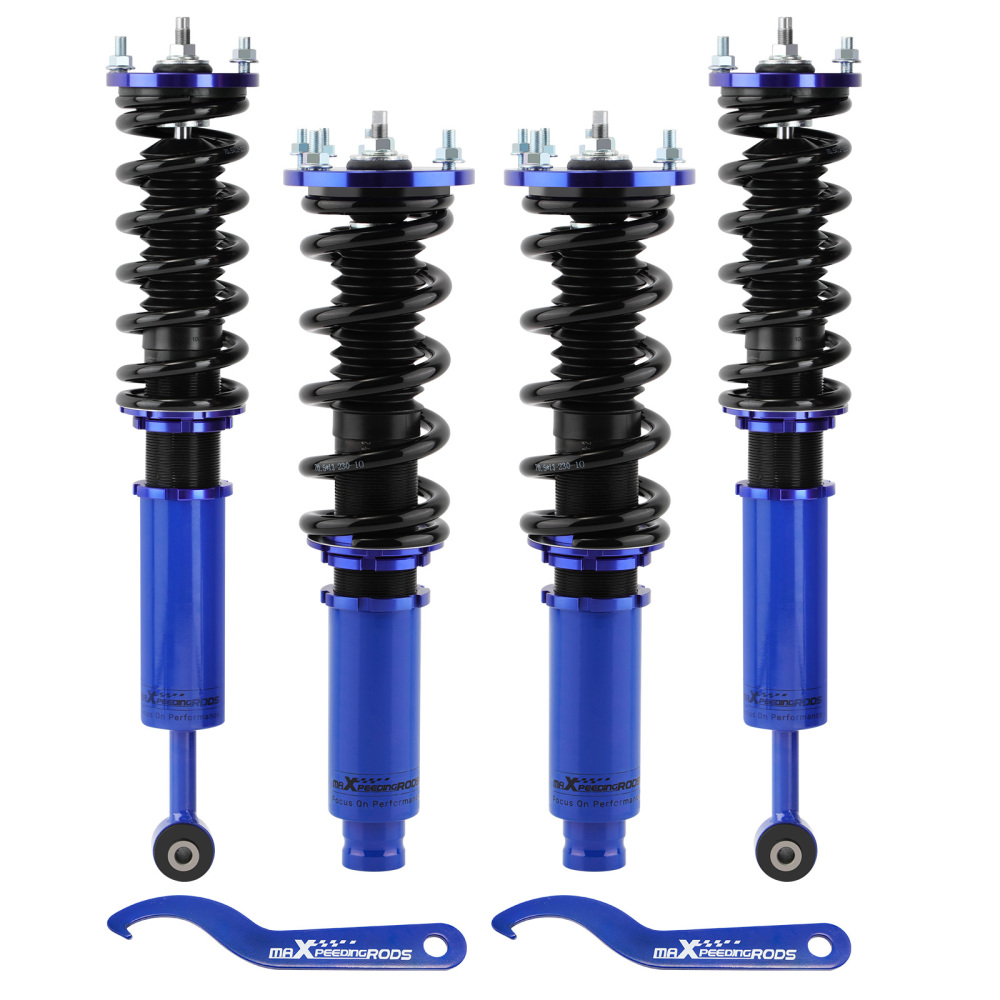 Racing Coilover Suspension Shock Kits compatible for Honda Accord 98-02 99-03 compatible for Acura Coil lowering kit