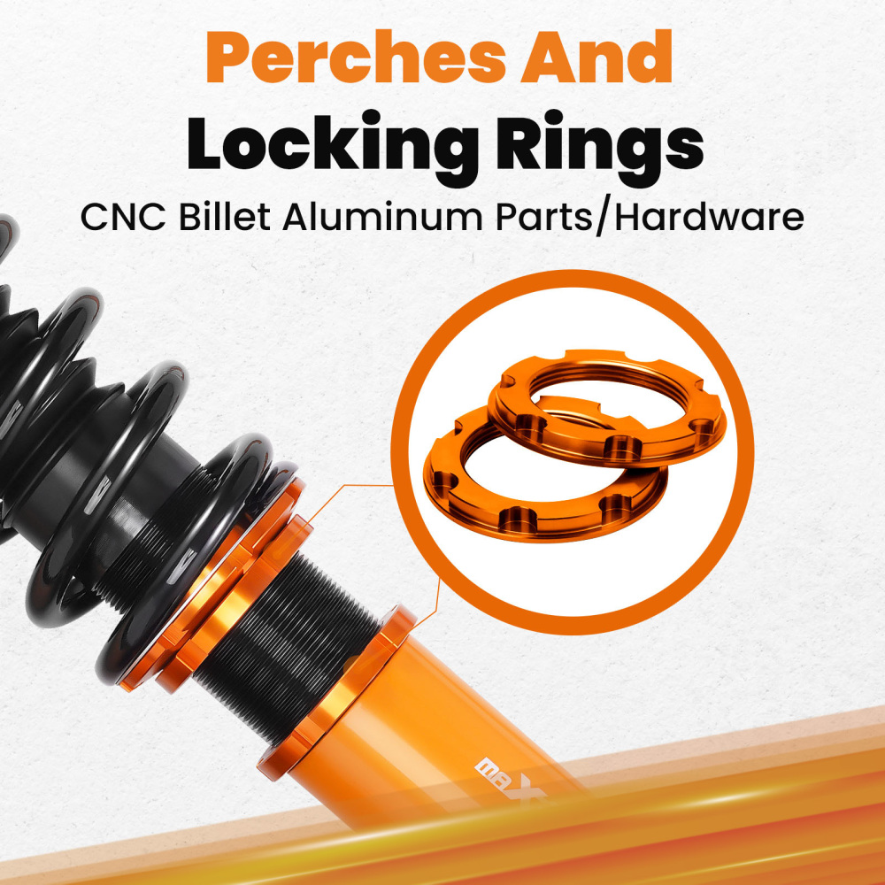 1998-2002 Compatible for Honda Accord Coilovers Spring Struts Shock Absorber Lowering Kit