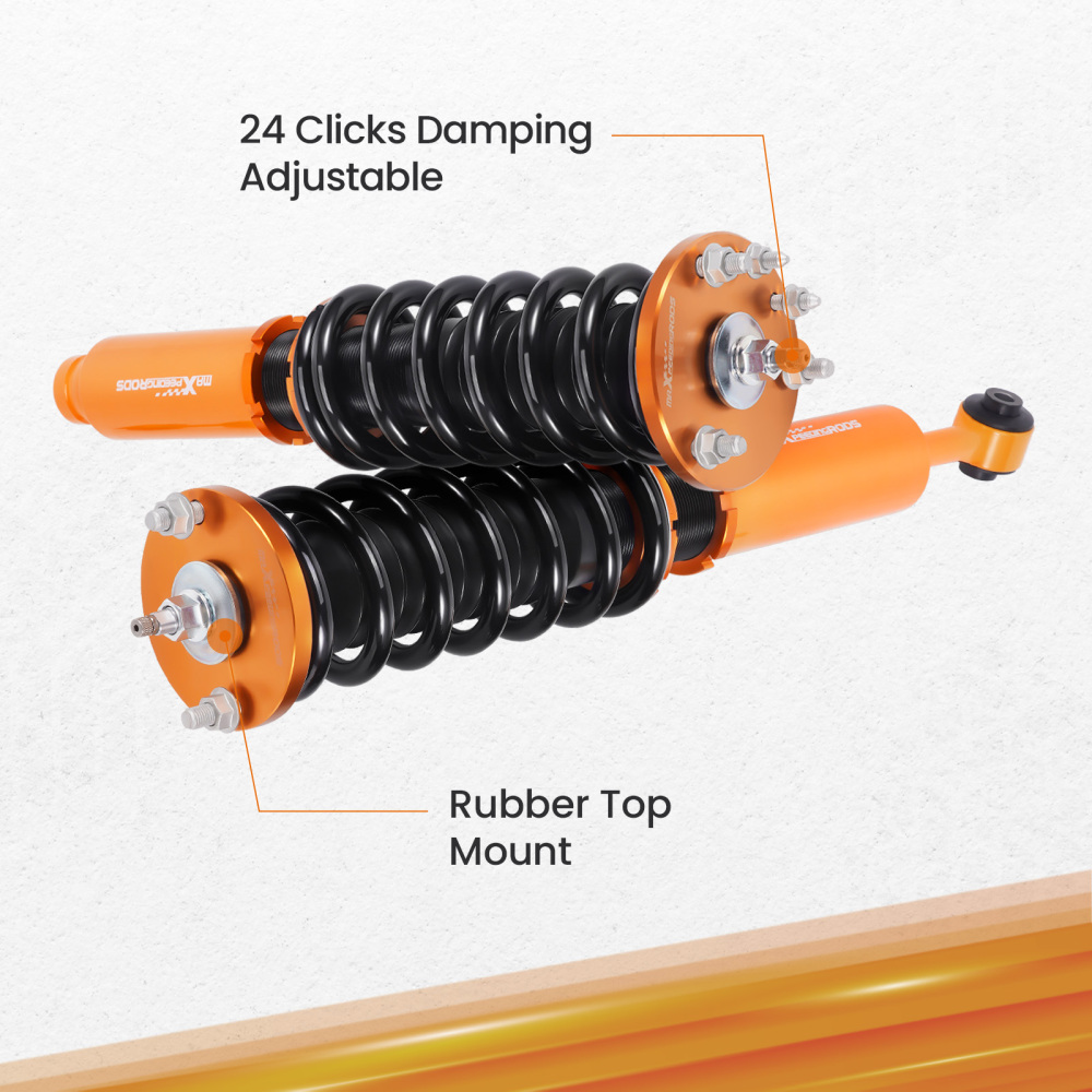 1998-2002 Compatible for Honda Accord Coilovers Spring Struts Shock Absorber Lowering Kit