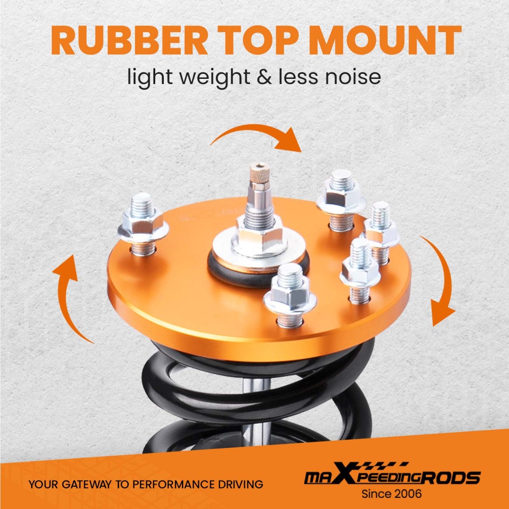 1998-2002 Compatible for Honda Accord Coilovers Spring Struts Shock Absorber Lowering Kit