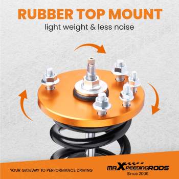 Compatible for Honda Accord 1999 - 2003 compatible for Acura TL 2001 - 2003 compatible for Acura CL Adjustable Damper Coilovers Kit 1998 - 2002 Lowering Kit