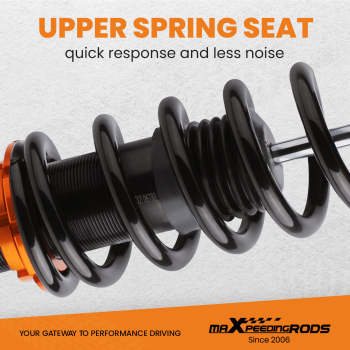 Compatible for Honda Accord 1999 - 2003 compatible for Acura TL 2001 - 2003 compatible for Acura CL Adjustable Damper Coilovers Kit 1998 - 2002 Lowering Kit