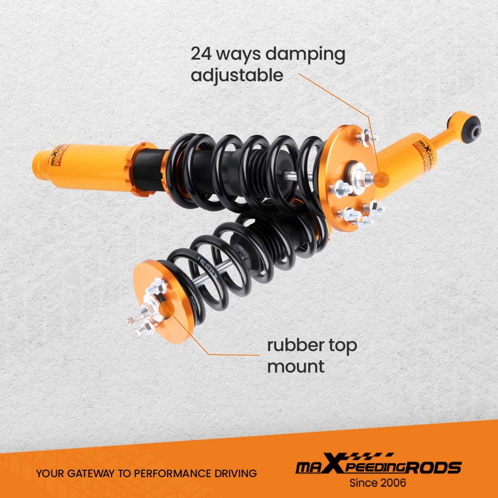 1998-2002 Compatible for Honda Accord Coilovers Spring Struts Shock Absorber Lowering Kit