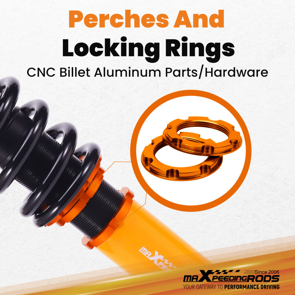 Coilover Suspension Compatible for Honda Accord 98-02 compatible for Acura 99-03 Adjustable Heihgt SPT