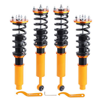 Compatible for Honda Accord 98-02 1999-2003 compatible for Acura TL 01-03 CL Adj Height New Coilovers Kits Lowering Kit