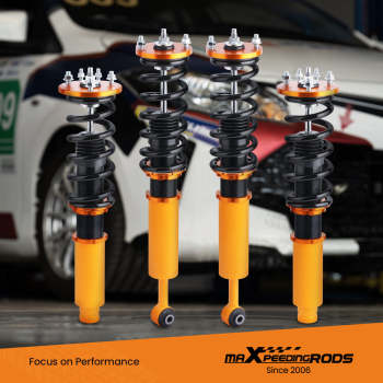 Compatible for Honda Accord 98-02 1999-2003 compatible for Acura TL 01-03 CL Adj Height New Coilovers Kits Lowering Kit