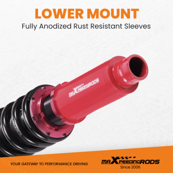 Compatible for Honda Accord 98-02 99-03 compatible for Acura TL 01-03 CL Adj. Damper Performance Coiloverslowering kit