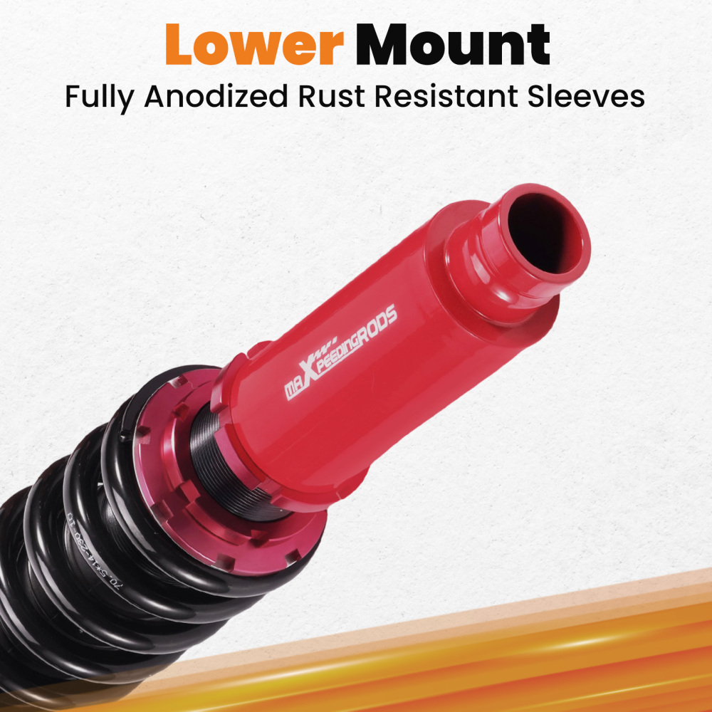 Compatible for Honda Accord 98-02 99-03 compatible for Acura TL 01-03 CL Adj. Damper Performance Coiloverslowering kit