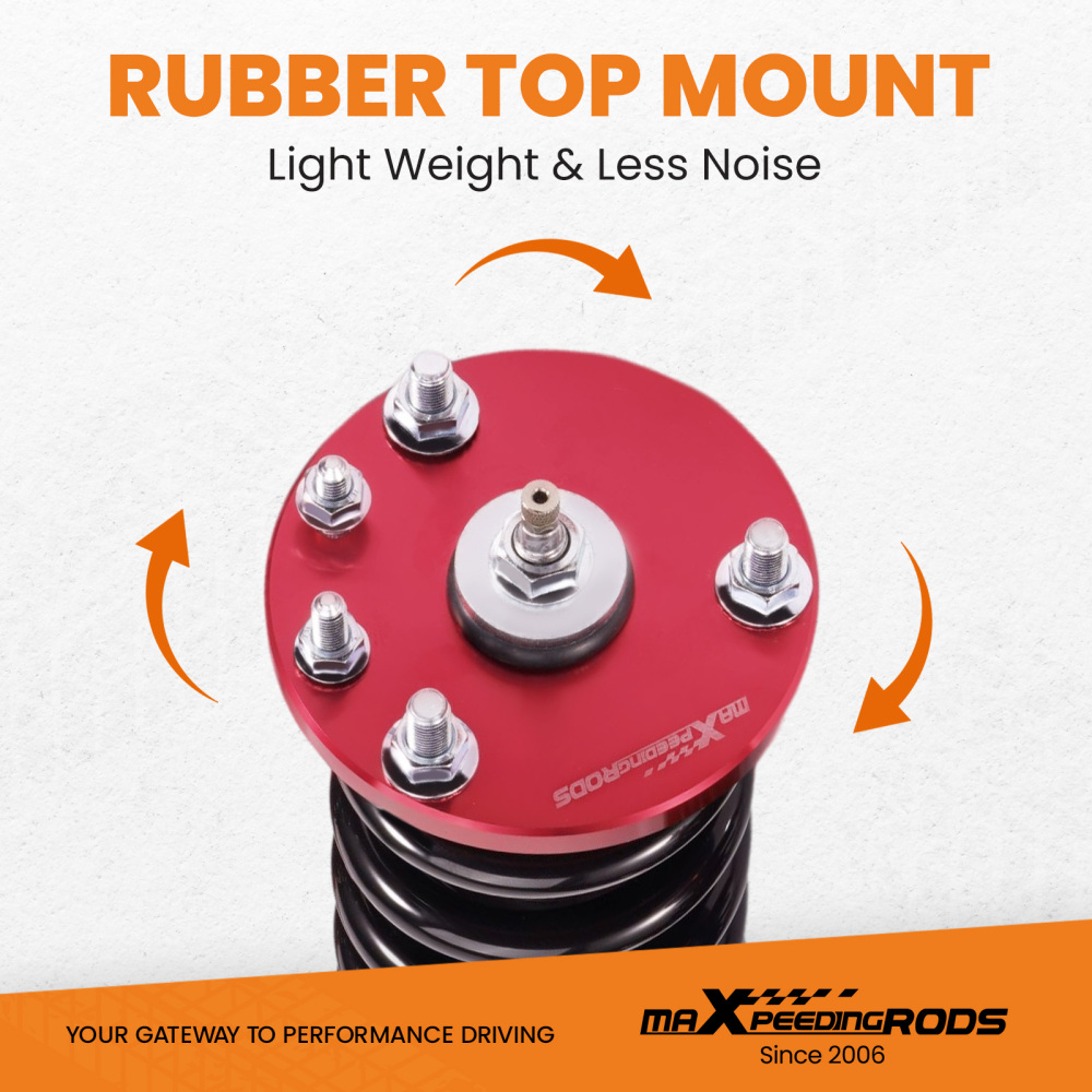 Compatible for Honda Accord 98-02 99-03 compatible for Acura TL 01-03 CL Adj. Damper Performance Coiloverslowering kit