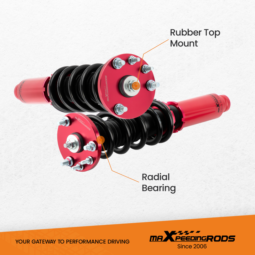 1998 - 2002 compatible for Honda Accord 1998 - 2003 compatible for Acura TL Suspension Kit Coilovers Lowering Kit