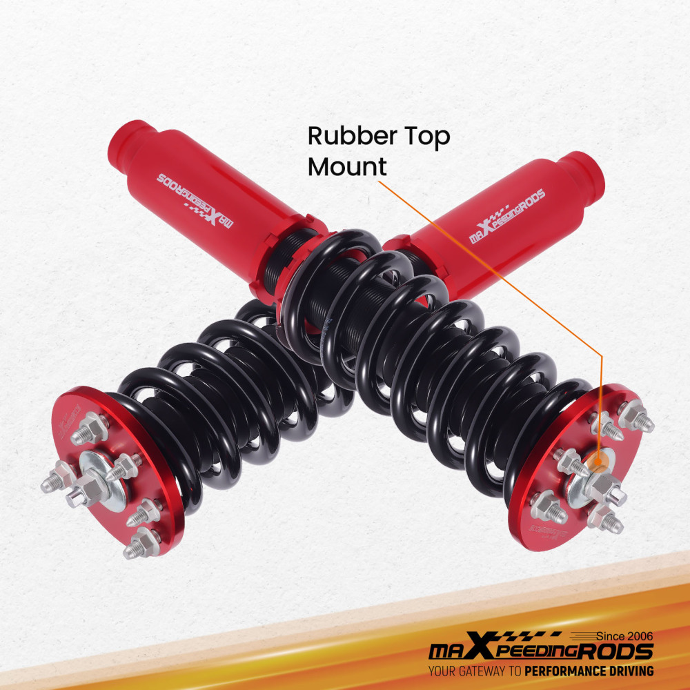 1998-2002 compatible for Honda Accord 1999 - 2003 compatible for Acura TL Suspension Kit Full Coilovers Struts Shock