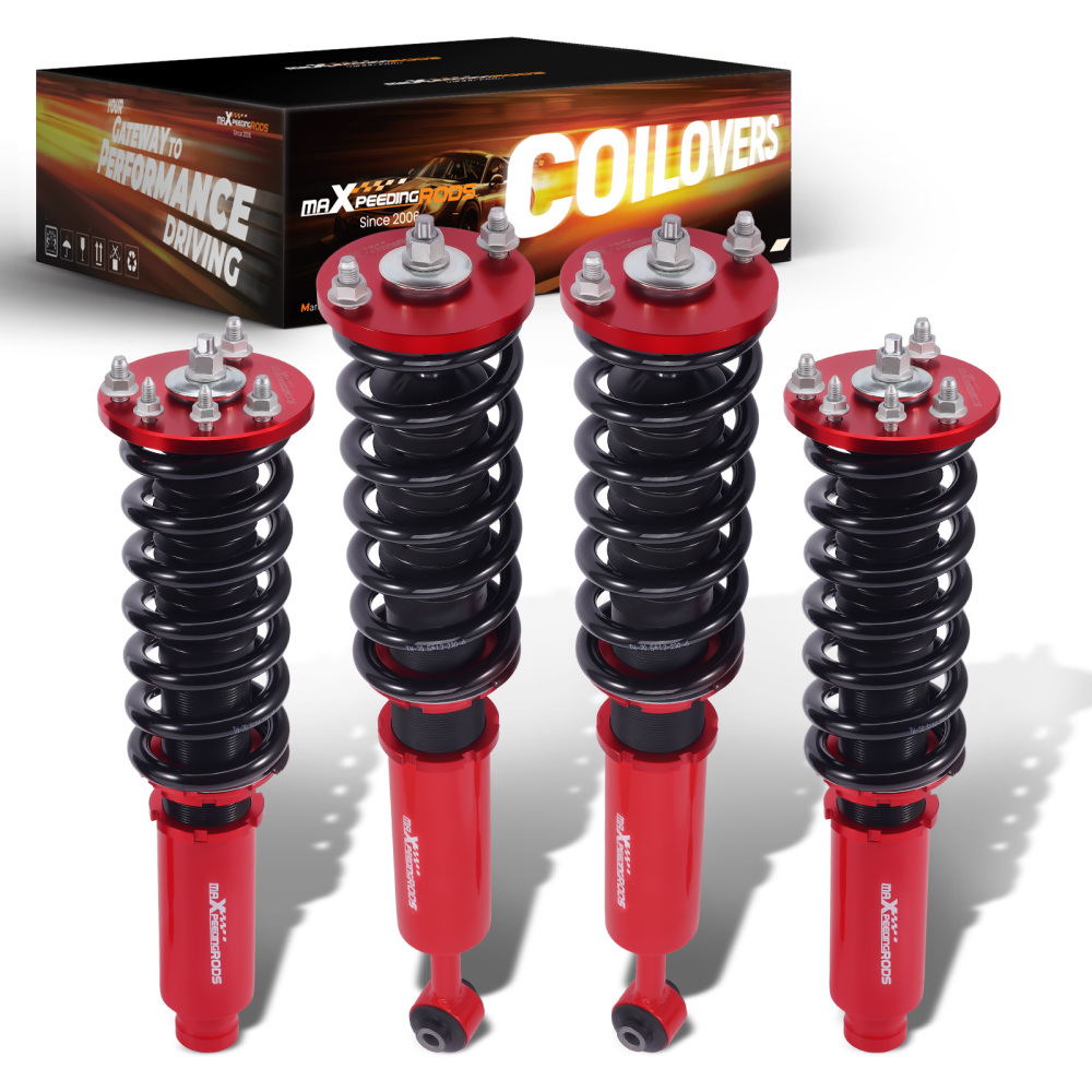 1998-2002 compatible for Honda Accord 1999 - 2003 compatible for Acura TL Suspension Kit Full Coilovers Struts Shock