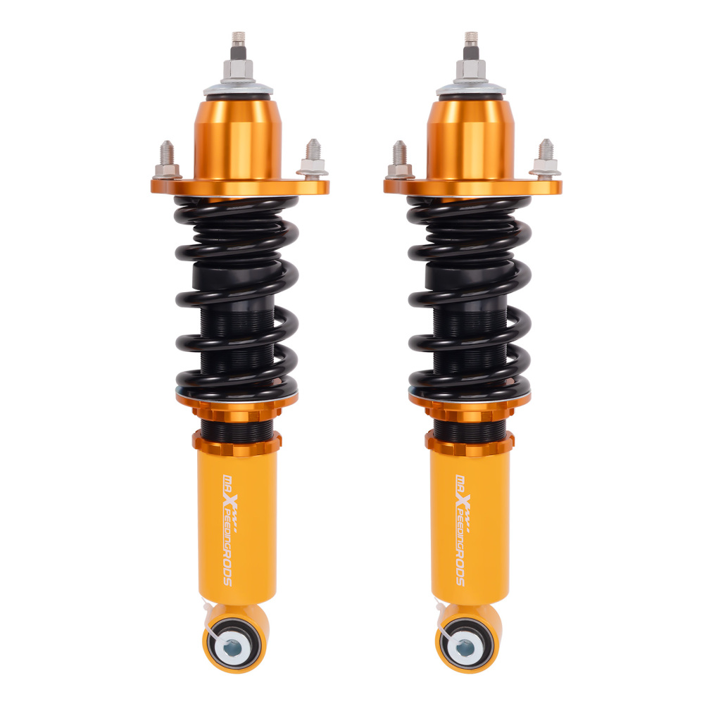 Compatible for Honda Integra DC5 2001-2006 compatible for Acura RSX 24 Ways Adjustable Damper Coilover Kit Lowering Kit