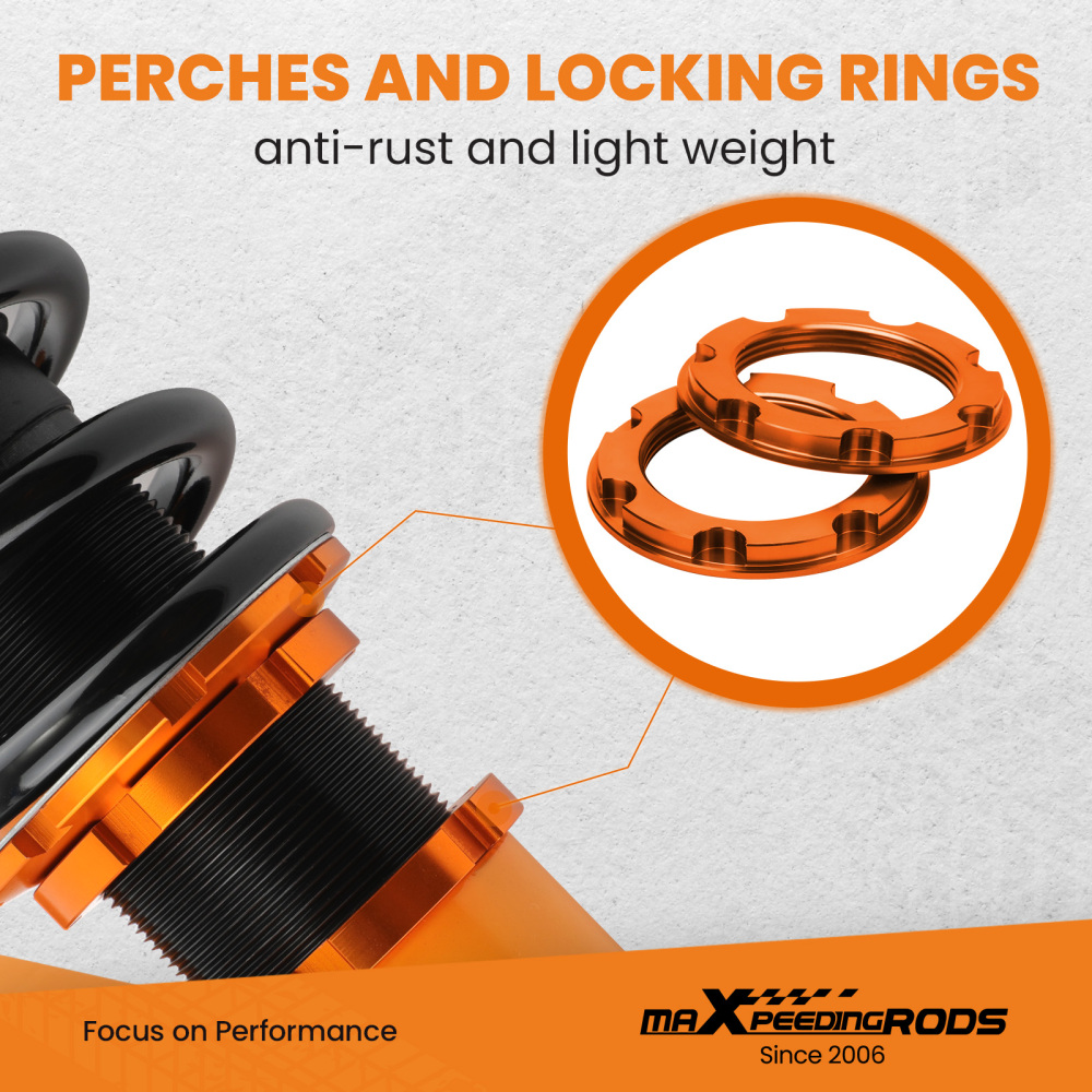 Coilovers Kits compatible for Honda Acura RSX 2002-2006 Coil Springs Struts Adj. Height lowering kit