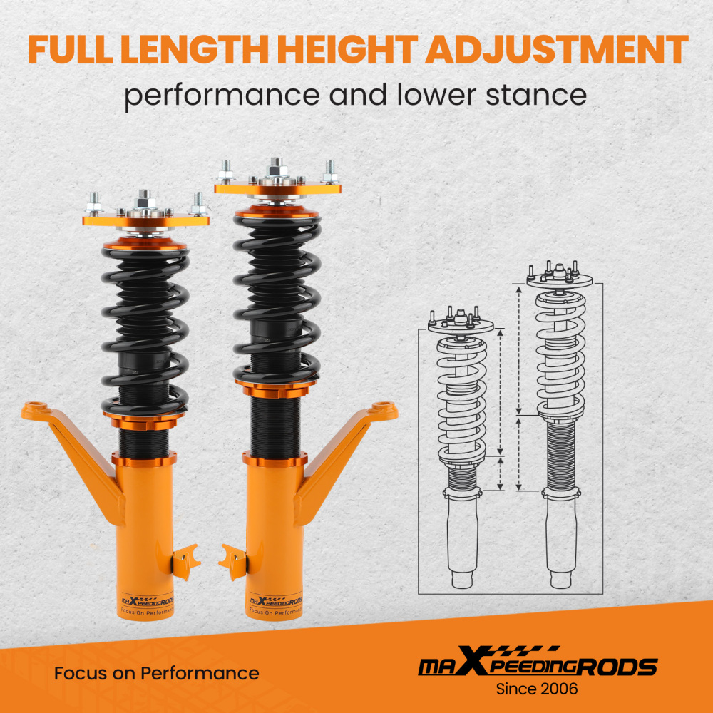 Adjustable Coilovers Suspension Rear Camber Arm compatible for Acura RSXType S DC5 02-06