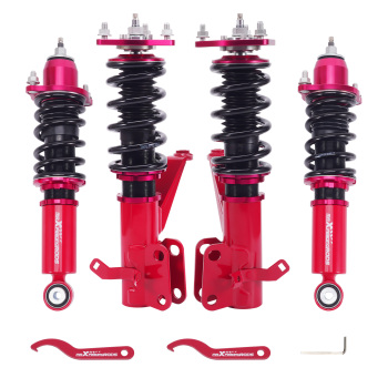 MaXpeedingrods 24 Way Adjustable Damper Coilovers Struts Kit compatible for Acura RSX 02-06