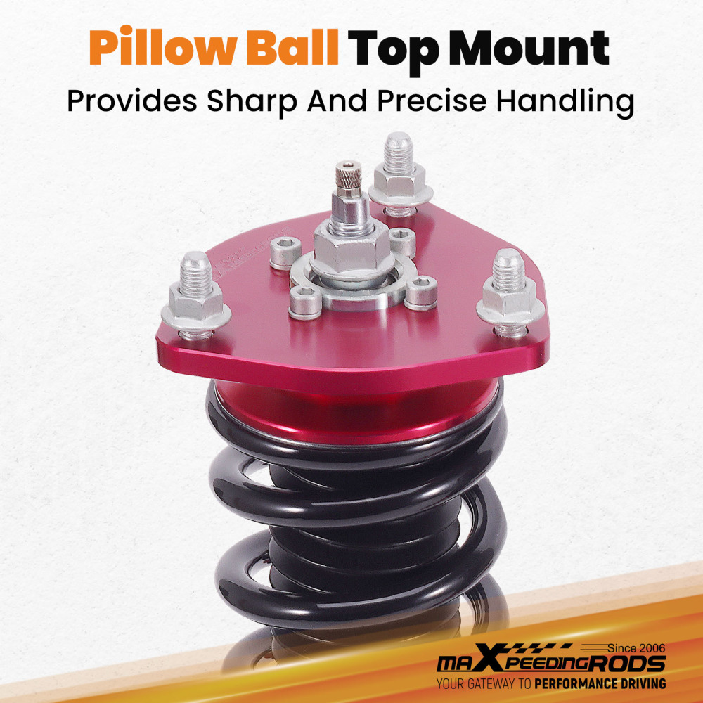 MaXpeedingrods 24 Way Adjustable Damper Coilovers Struts Kit compatible for Acura RSX 02-06