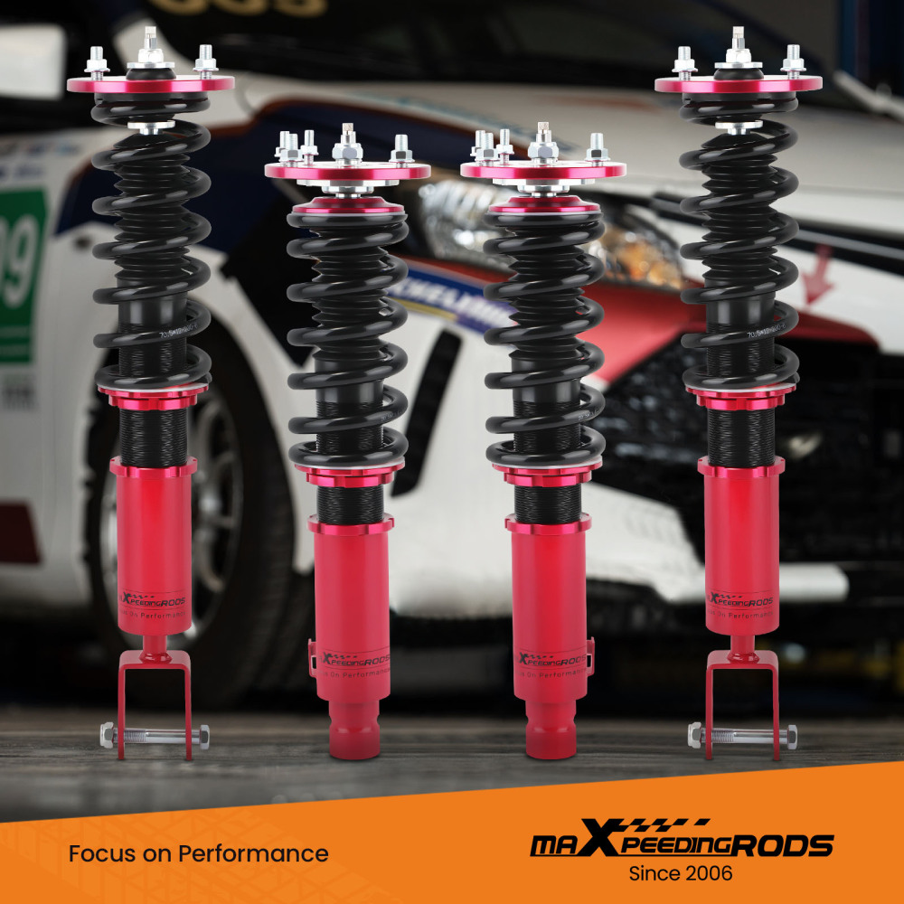 Maxpeedingrods Coilover Lowering Kit Adjustable Damper For ACURA TL 09-14