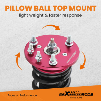 Maxpeedingrods Coilover Lowering Kit Adjustable Damper For ACURA TL 09-14