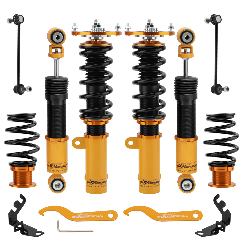 24 Way Damper Coilover Suspension Shock Kit compatible for Chevrolet Cobalt 2005-2010 lowering kit