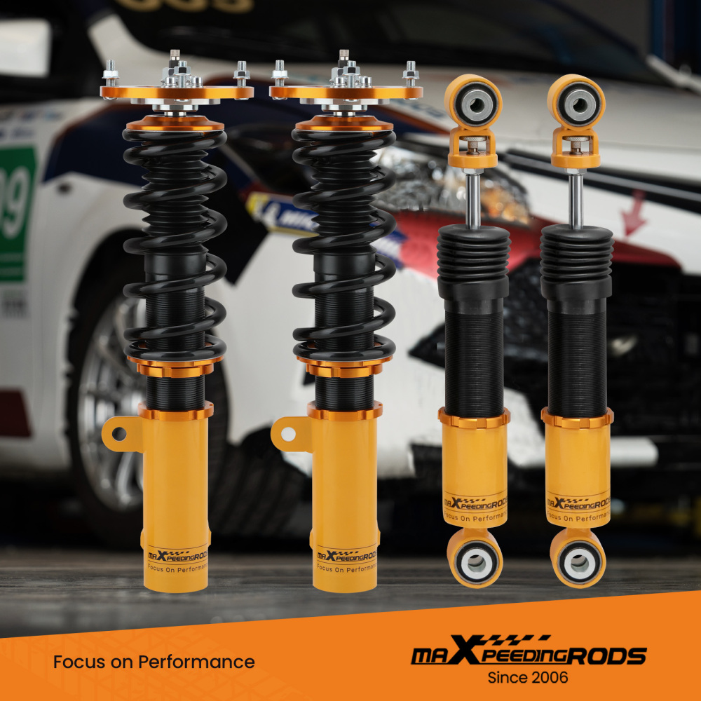 24 Way Damper Coilover Suspension Shock Kit compatible for Chevrolet Cobalt 2005-2010 lowering kit