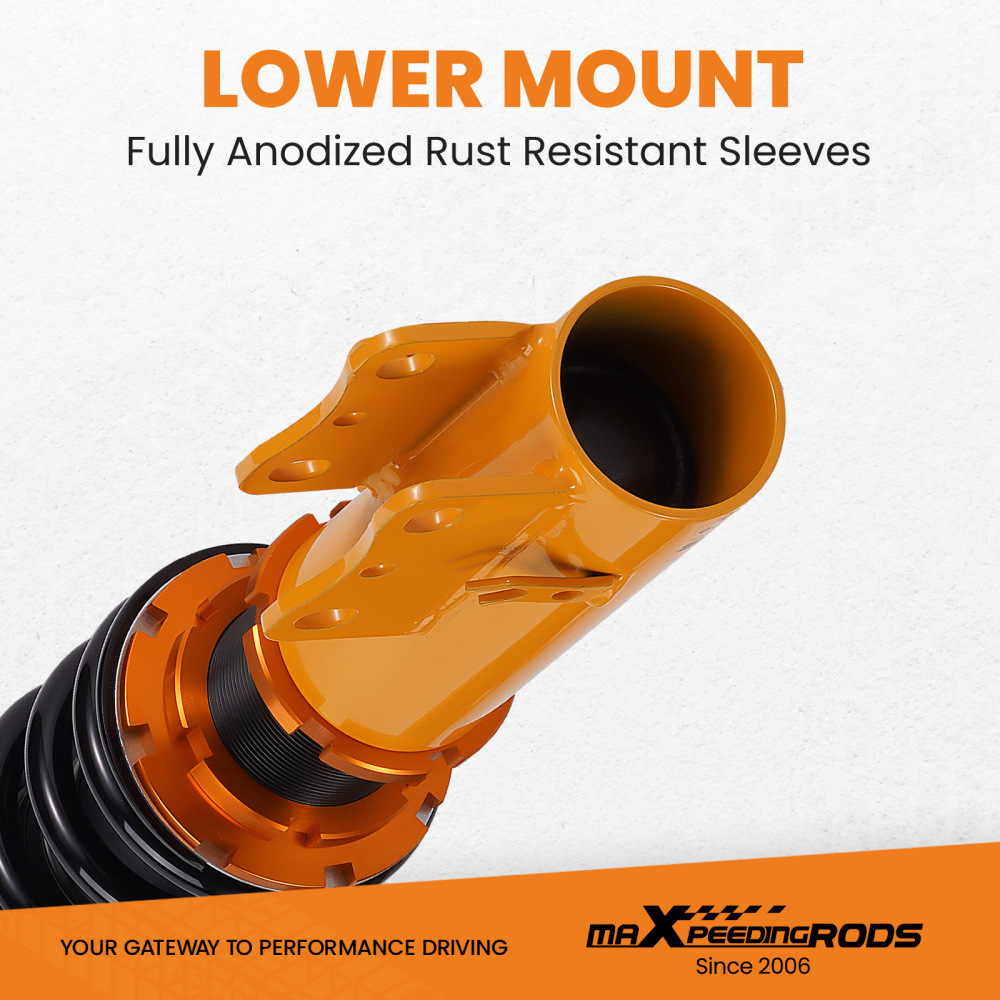 MaXpeedingrods 24 Way Damper Coilover Suspension Kit compatible for Chevrolet Cobalt 05-10 lowering kit