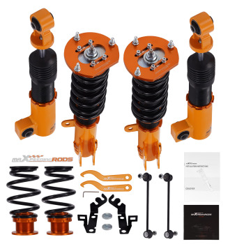 24 Way Damper Adjustable Coilovers Lowering Kit compatible for Chevrolet Cobalt 2005-2010