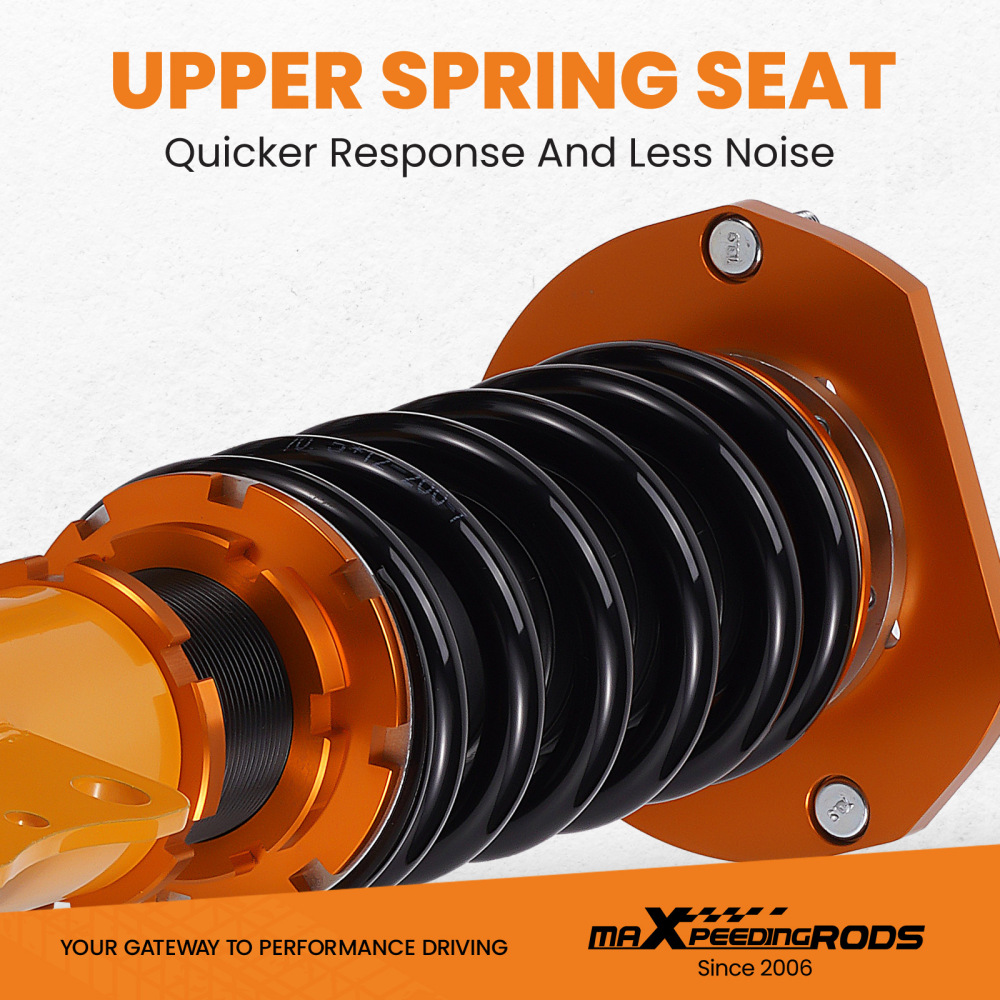 24 Way Damper Adjustable Coilovers Lowering Kit compatible for Chevrolet Cobalt 2005-2010