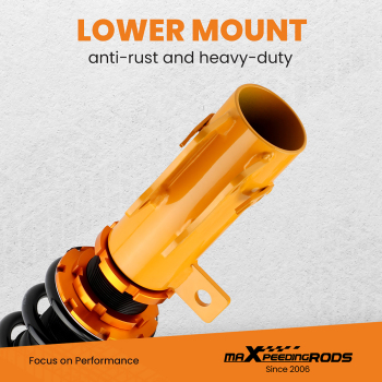 Coilover Suspension Kit compatible for Chevrolet Cobalt 2005-10 Adj Height w/z Camber Plate lowering kit