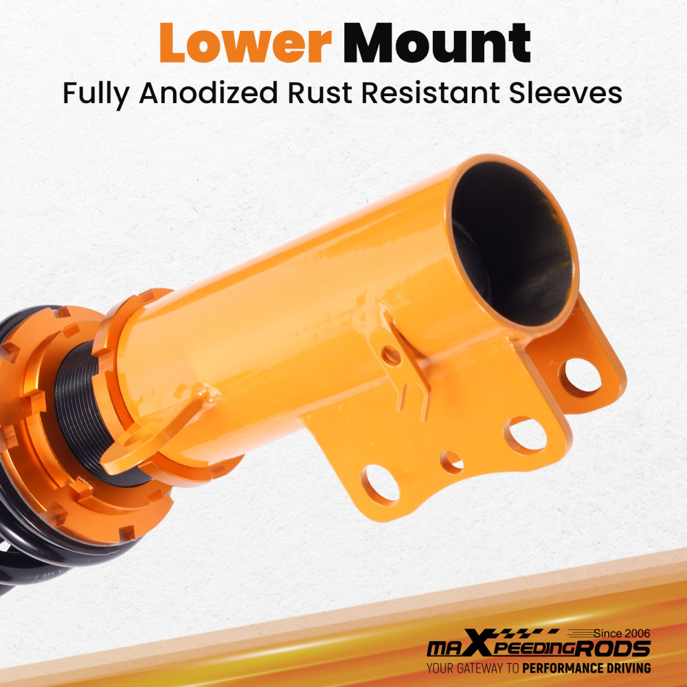 Maxpeedingrods Coilover Suspension Kits compatible for Chevrolet Cobalt 05-10 Adj. Height