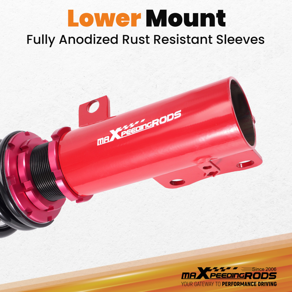 MaXpeedingrods Coilover 24 Way Damper Suhocks Kit compatible for Chevrolet Cobalt 05-10 NEW