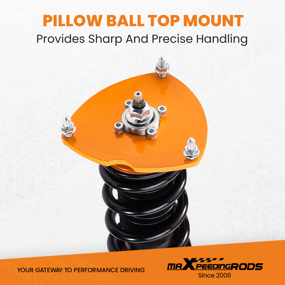 Compatible for Nissan Altima Sedan ( L32) 2007 - 2012 Coilovers Kits Compatible for Nissan Altima Coupe ( D32 ) 2008 - 2013 Shock Adj. Damper lowering kit