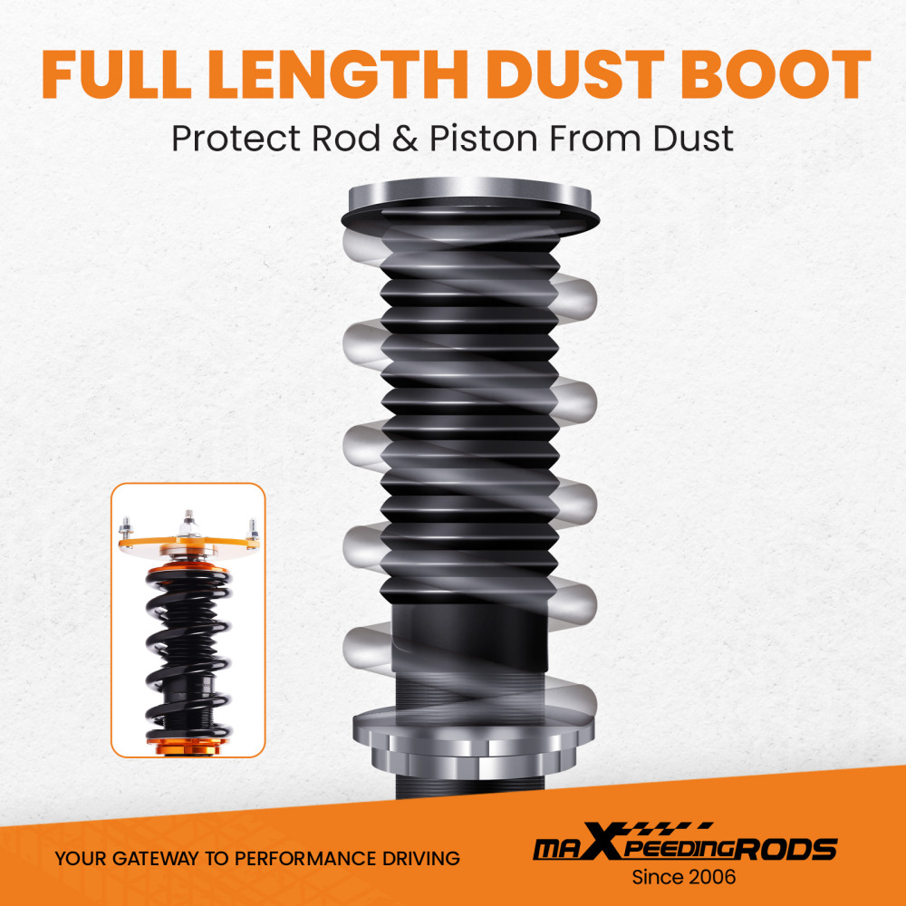 Compatible for Nissan Altima Sedan ( L32) 2007 - 2012 Coilovers Kits Compatible for Nissan Altima Coupe ( D32 ) 2008 - 2013 Shock Adj. Damper lowering kit