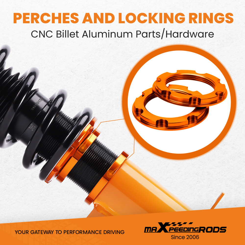 Compatible for Nissan Altima Sedan ( L32) 2007 - 2012 Coilovers Kits Compatible for Nissan Altima Coupe ( D32 ) 2008 - 2013 Shock Adj. Damper lowering kit