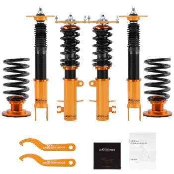 Compatible for Nissan Altima 07-13 for Maxima 09-14 Adj. Height Suspension struts Coilovers  Lowering Kit